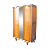 Blond wood wardrobe 60s