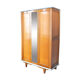 Armoire bois blond années 60