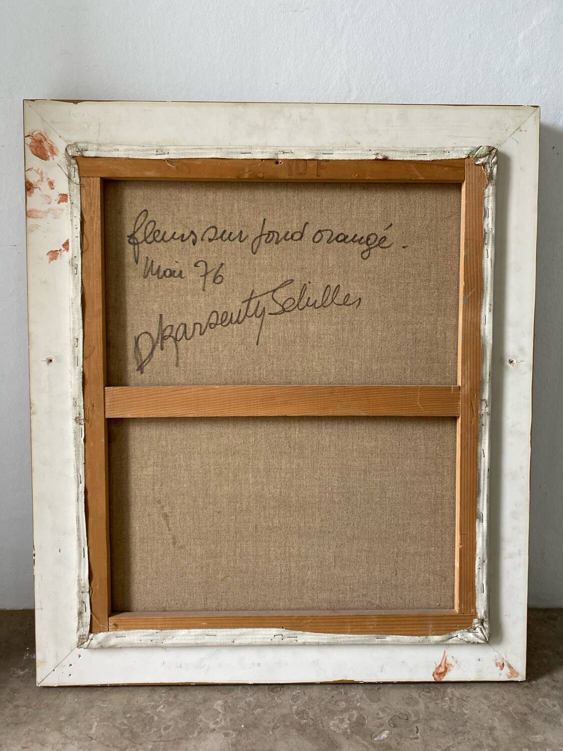 Signed still life from 1976