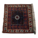 Vintage square oriental style rug 76x76 cm