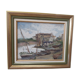 Marine oil on canvas signed