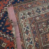 Tapis oriental ancien au look vintage 155x112 cm