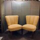 Paire de chaises cocktails vintage année 50