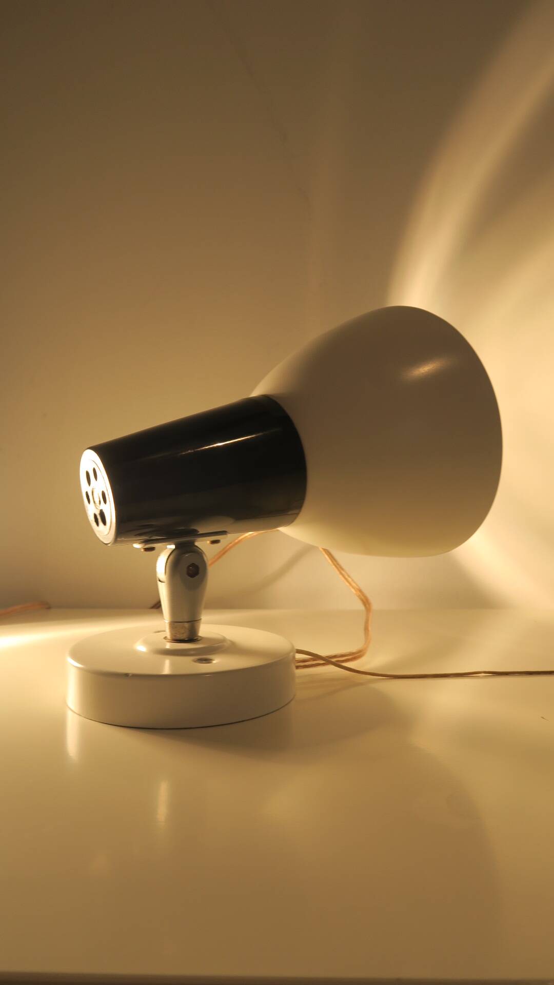 2 Philips wall sconces, 1960s-70s