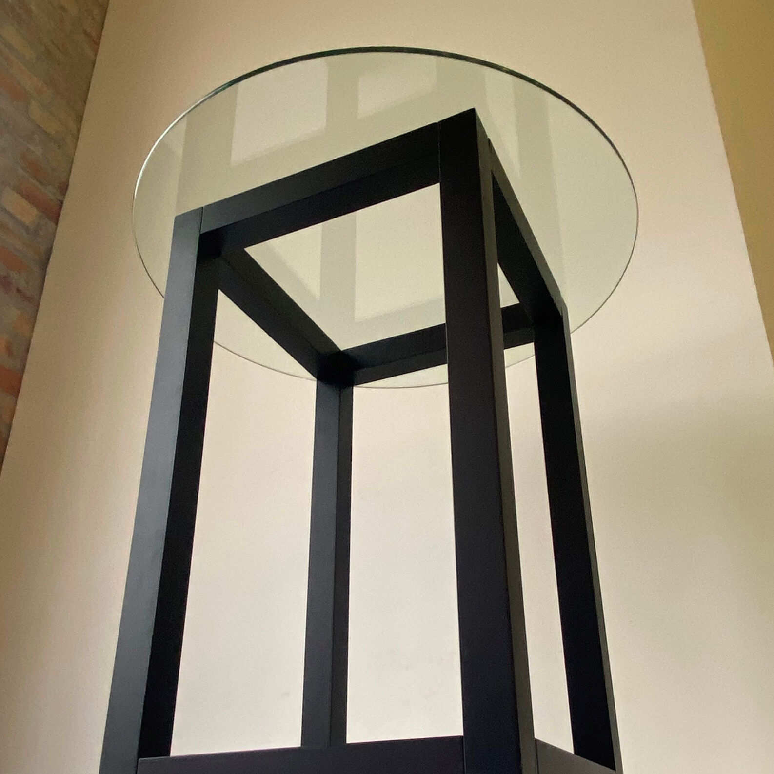 Vintage minimalist side table, Austria 1990s