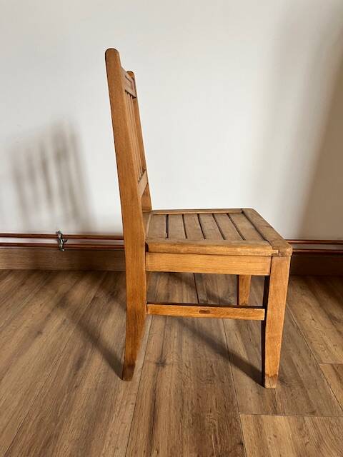 Chaise enfant bois