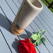 Vase rouleau de la porterie La Colombe Vallauris