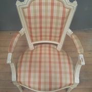 Lacquered armchair in the Louis XVI style