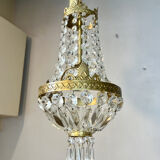 Small basket chandelier hot air balloon