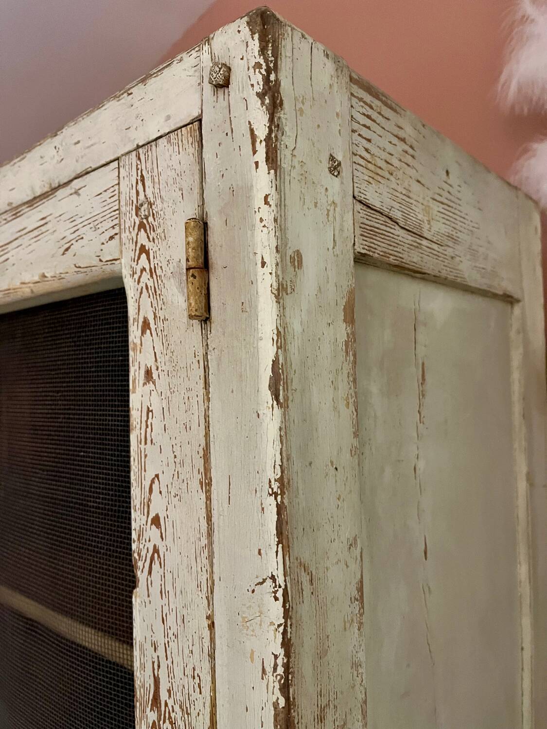 Buffet, dresser, pantry in patinated wood