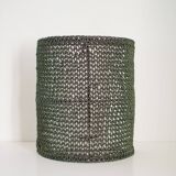 Silver gray wall lamp