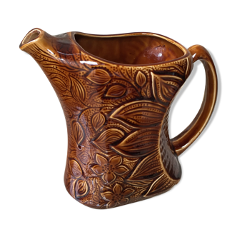 Pitcher in glazed terracotta