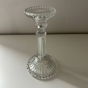 Bougeoir en verre 