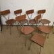 Ensemble table et chaises en formica Tublac 1970