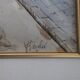 Aquarelle "rue en Espagne" F. Verdú