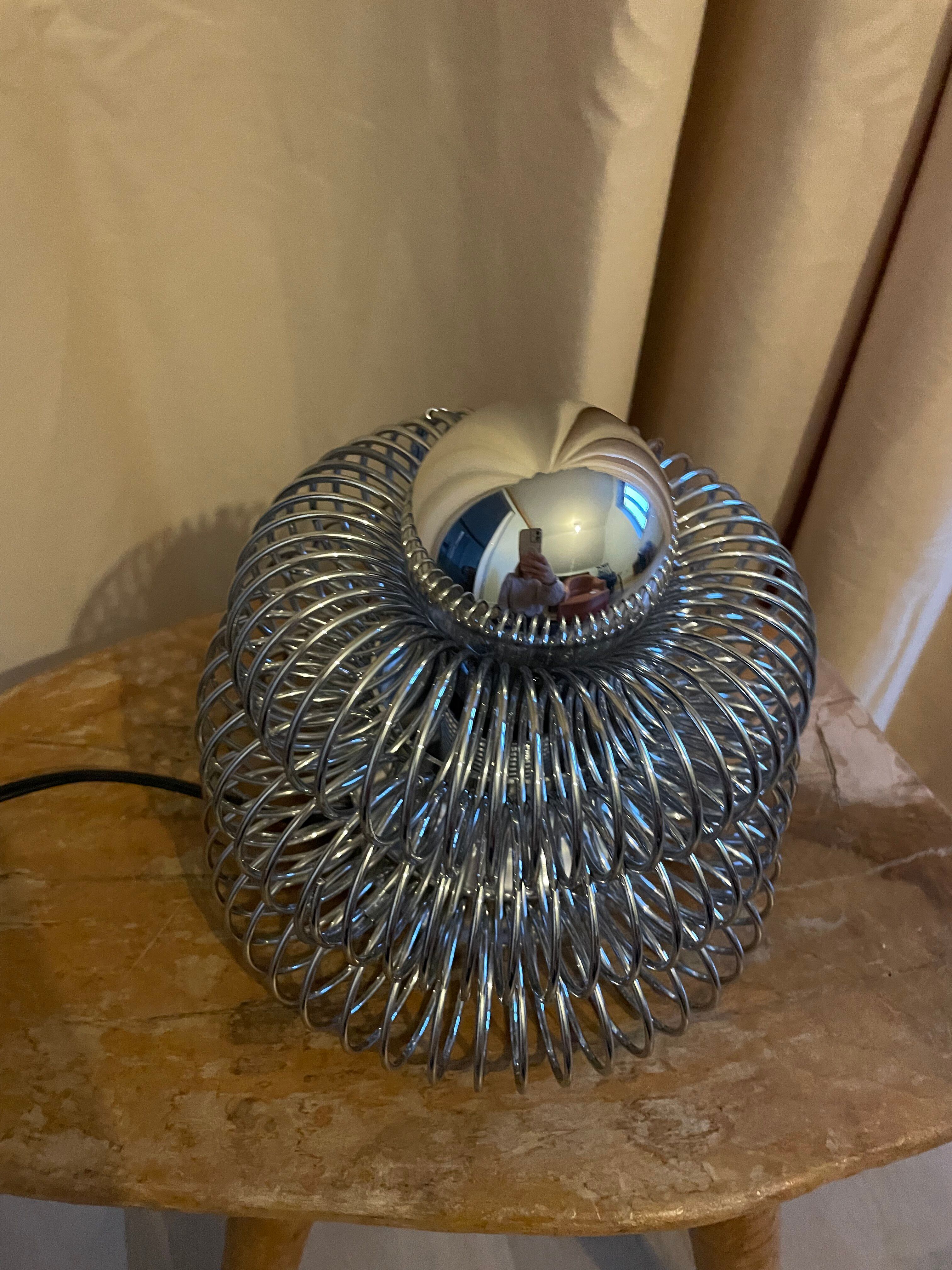 Philippe Rogier spring lamp for Oxar 1970s