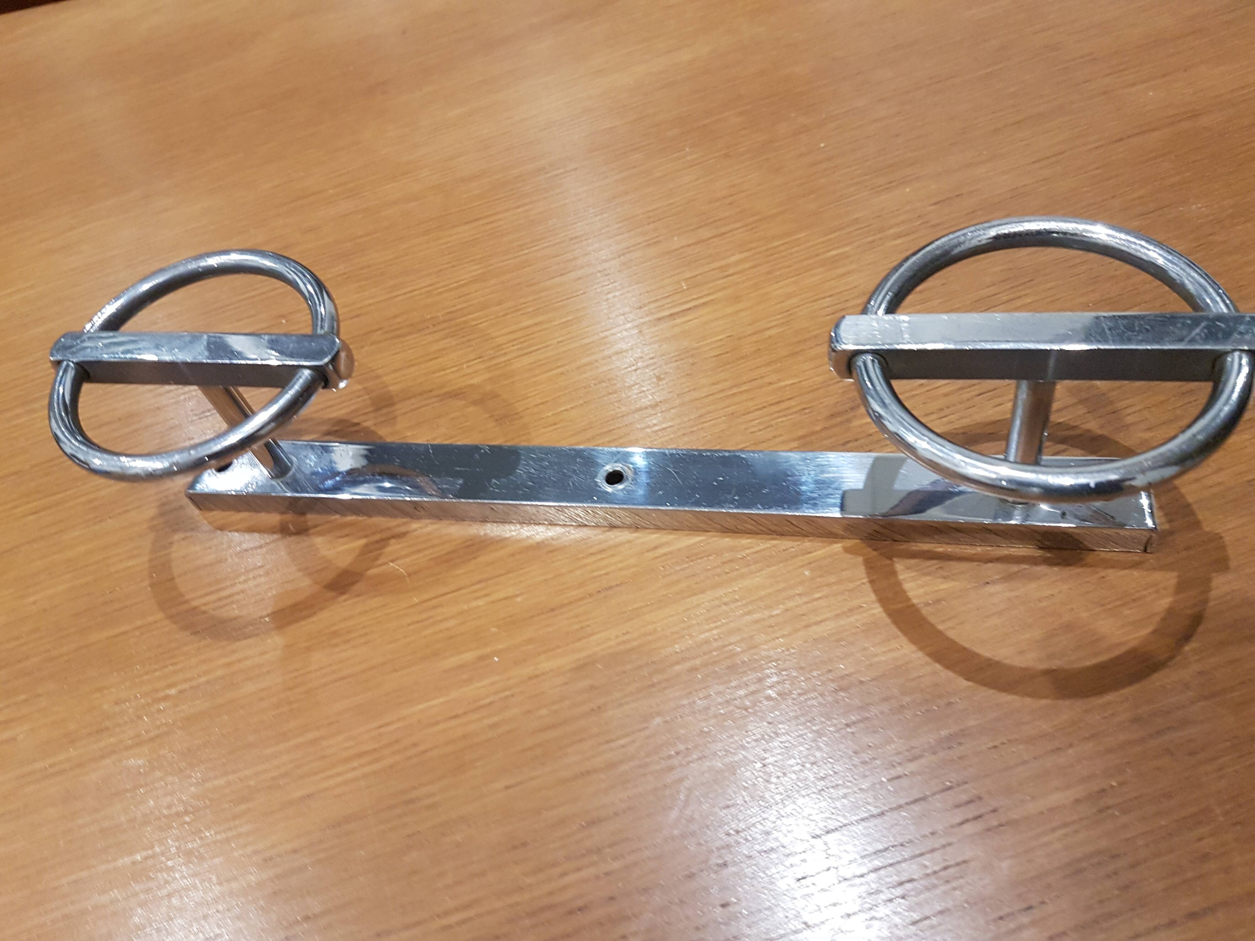 Coat hook double Jean Royère