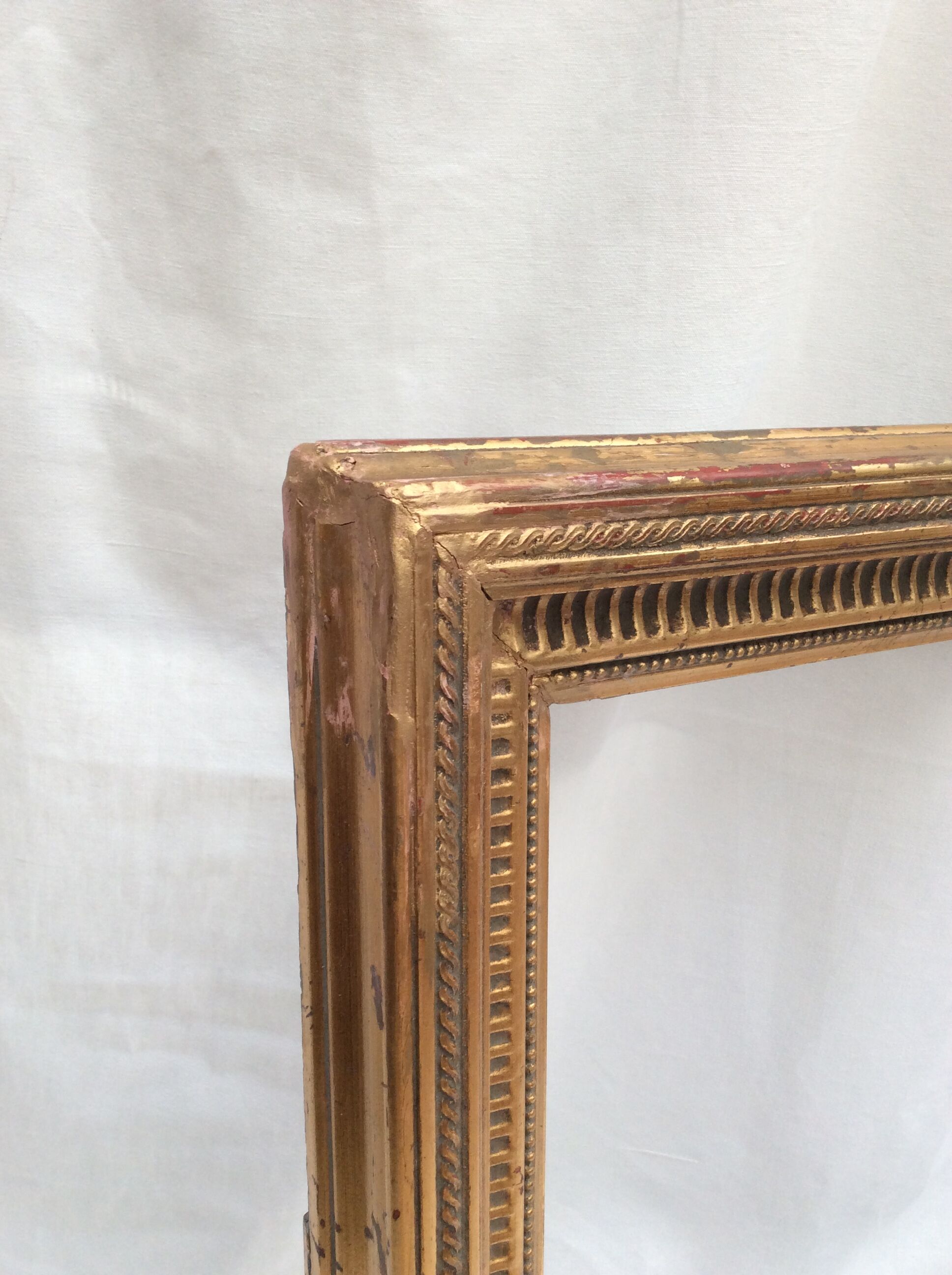 Gilded stucco frame
