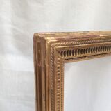 Gilded stucco frame