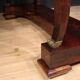 19th century Italian Empire style console table with marble top