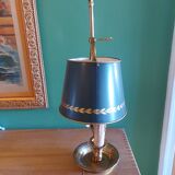 BOUILLOTTE LAMP IN BRONZE, SIGN DECOR