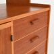 Scandinavian bookcase with cabinet, 1960s