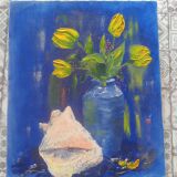 Painting on canvas