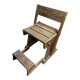 Two-sided church or business chair