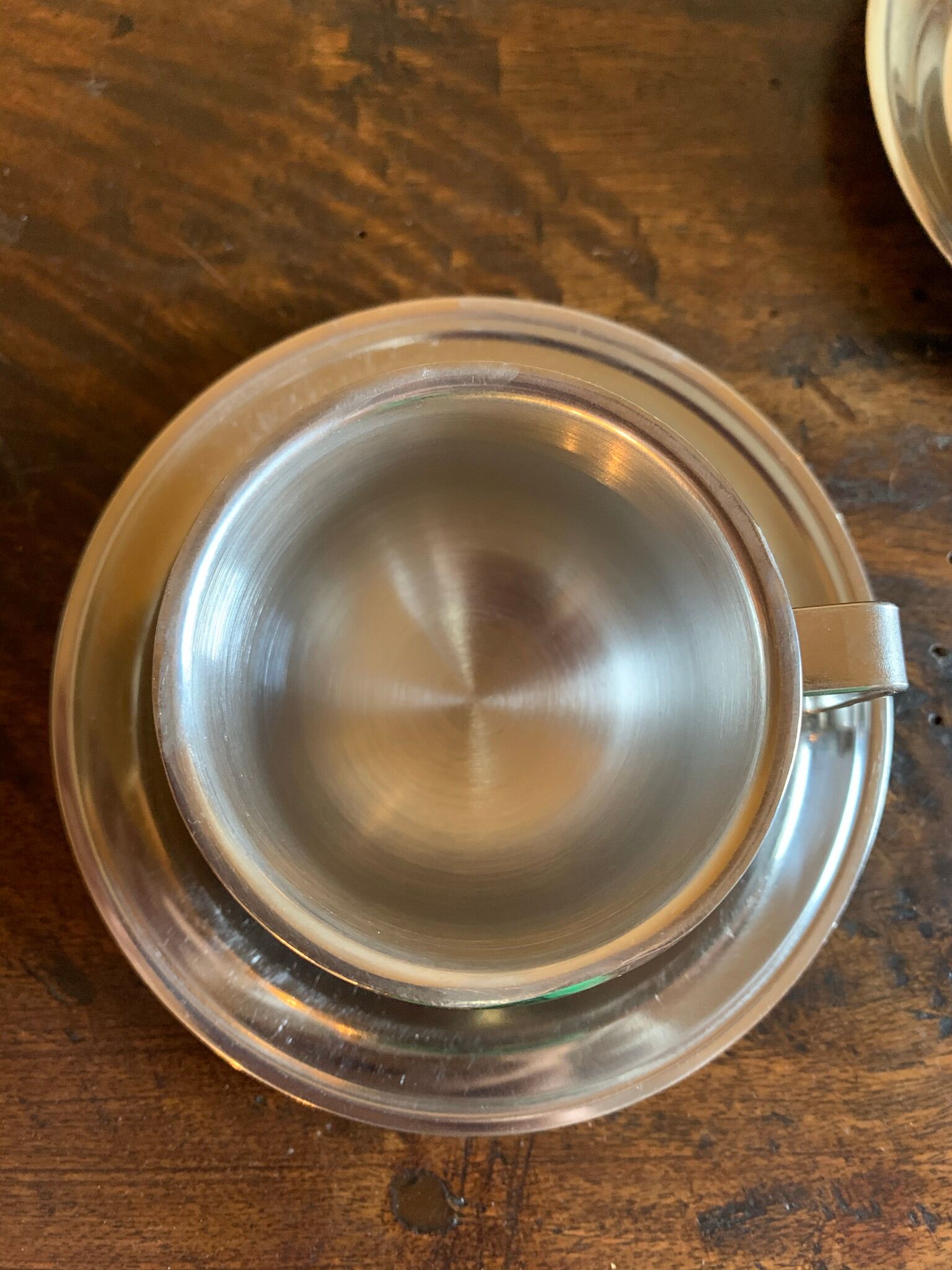 Stainless steel coffee cups