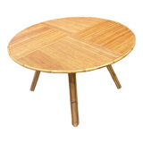 Bamboo dining table