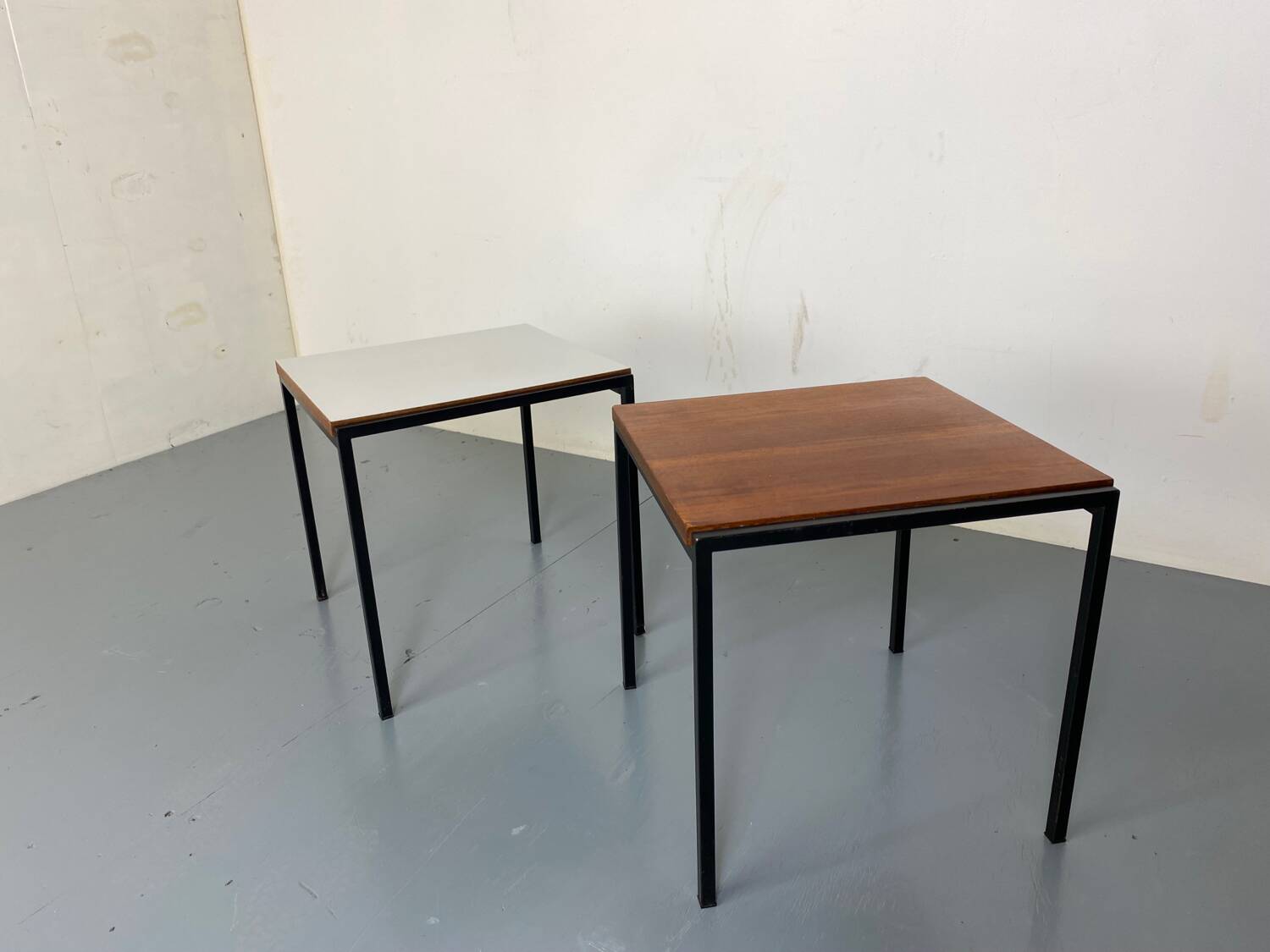 Mid-Century Modernist Side Tables from Pastoe, 1950s, Set of 2