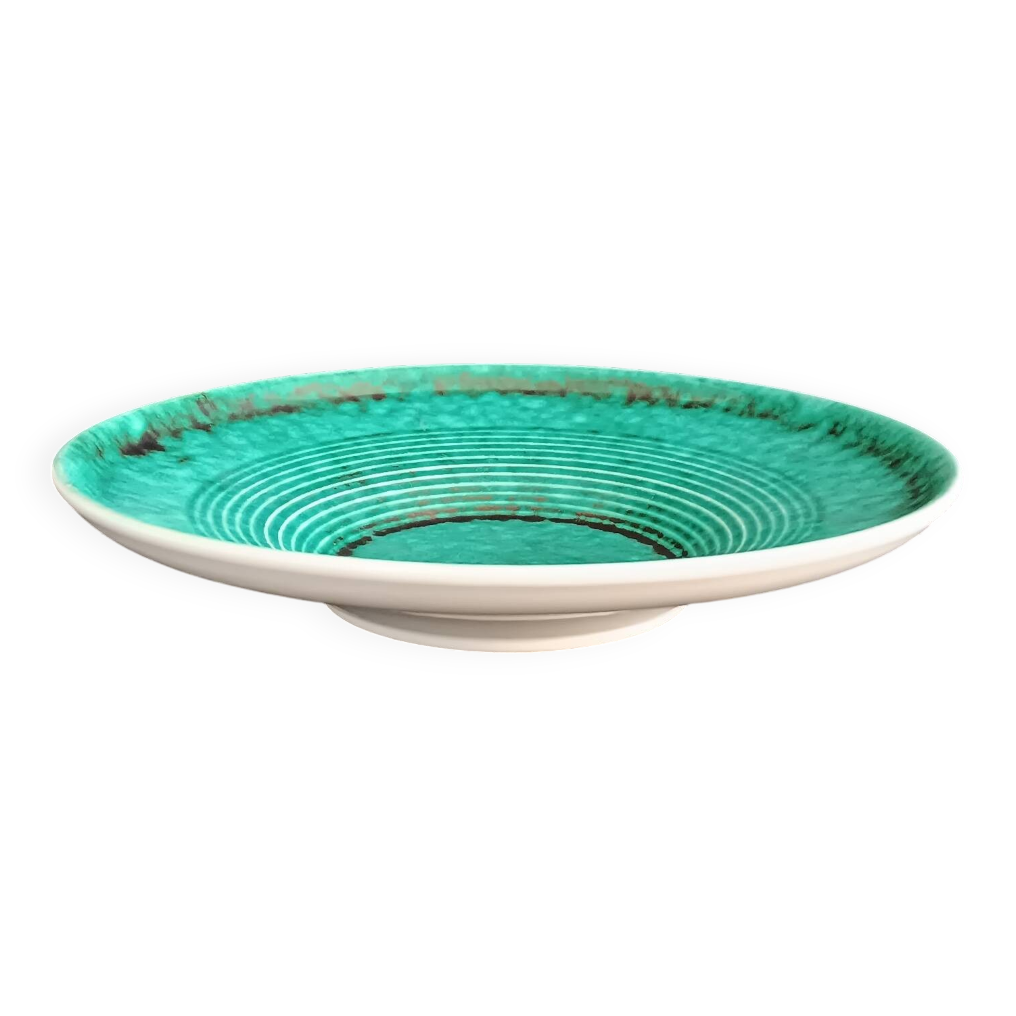 Villeroy and Boch Art Deco green ceramic bowl