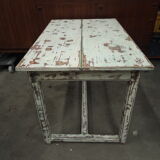 Patinated farmhouse table