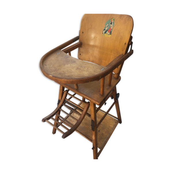 Chaise Haute Bois D Occasion
