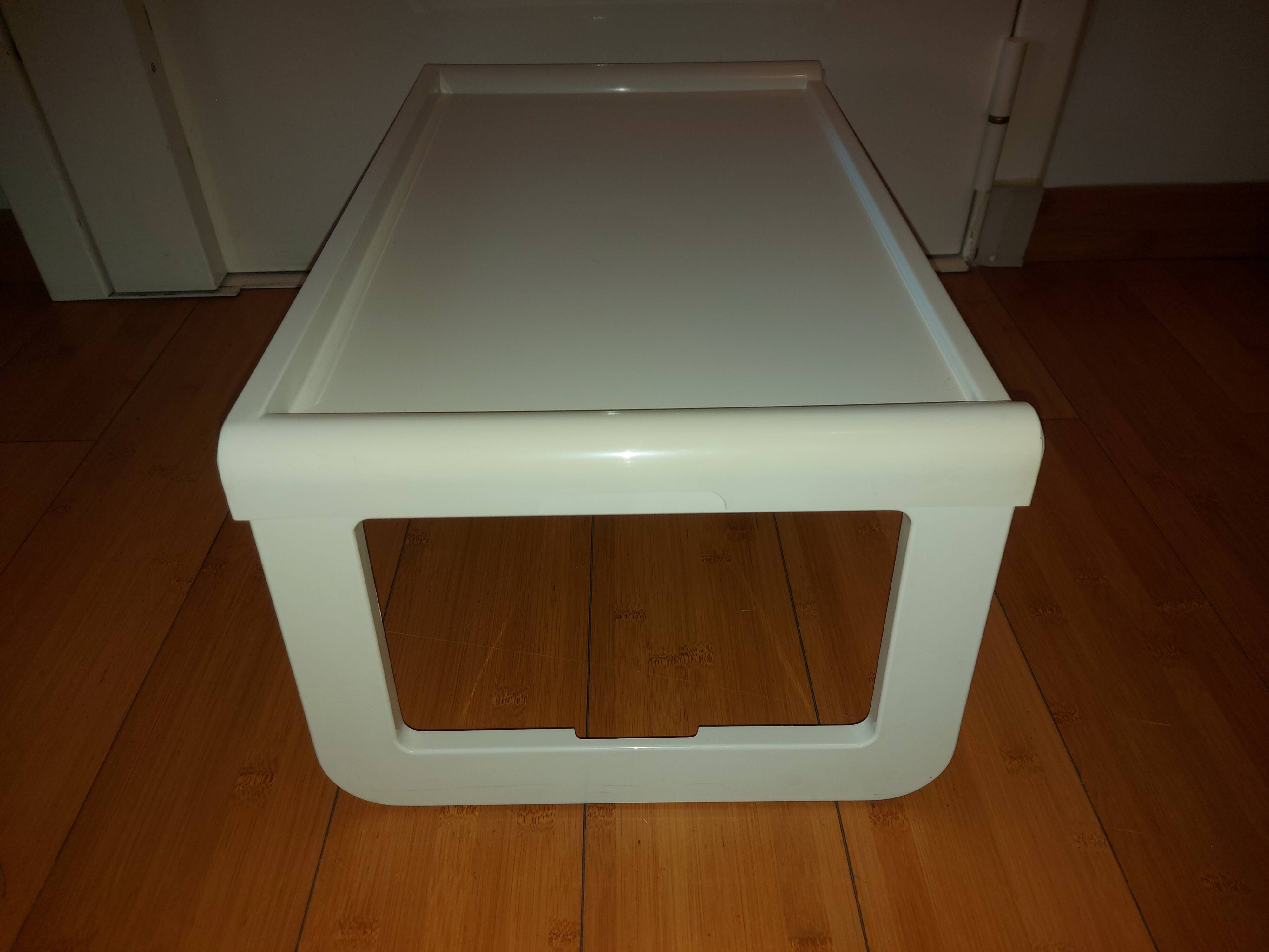 Vintage Guzzini bed tray, design Luigi Massoni