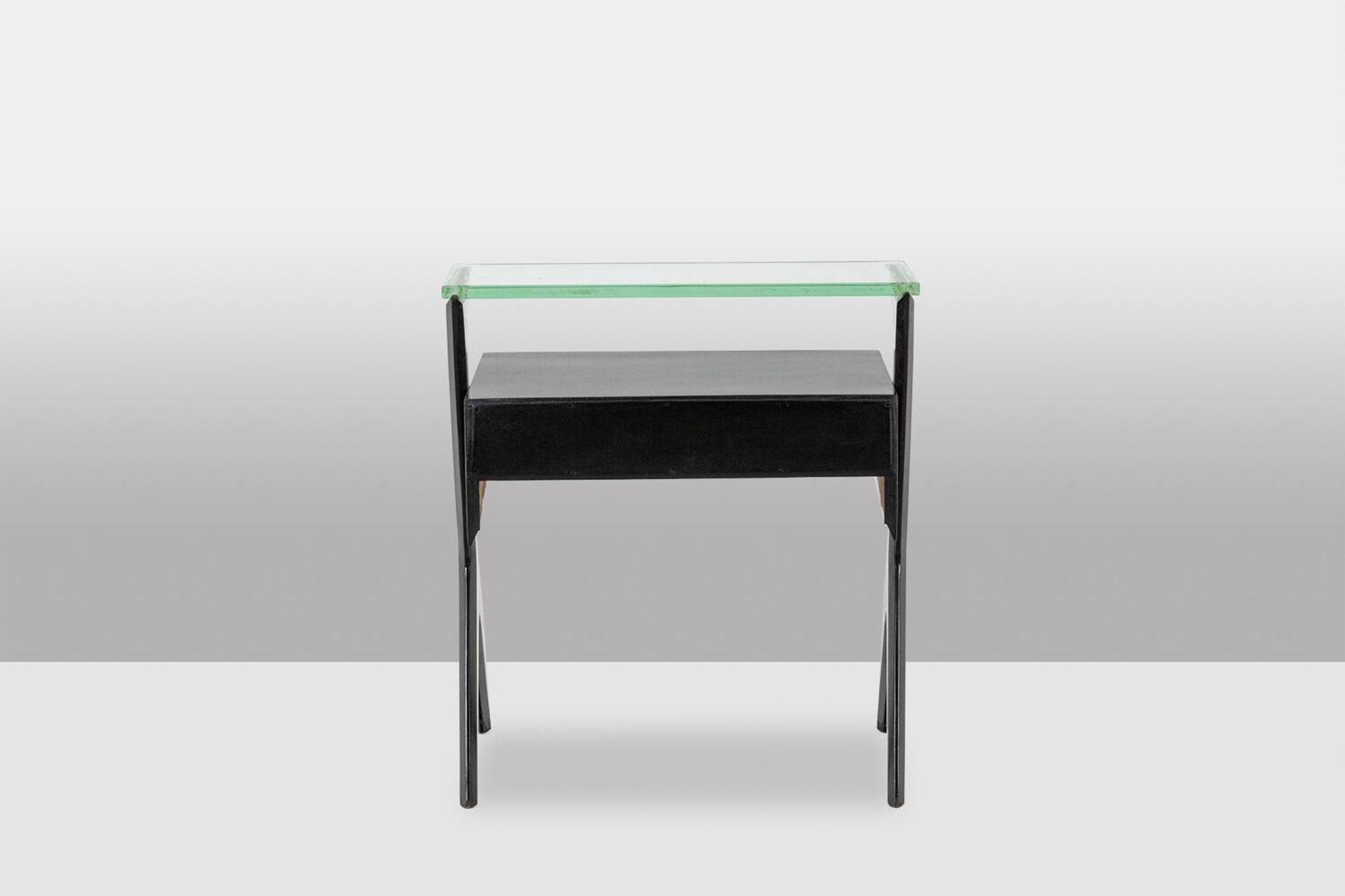 Ico Parisi. Pair of bedside tables or end tables. 1950s-60s.