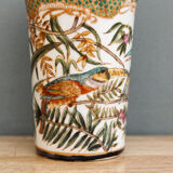Verre signé porcelaine de Chine