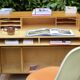 Vintage Magic Box desk by Mummenthaler and Meier, 1960s. Ref DANY