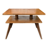 Vintage walnut coffee table 1950