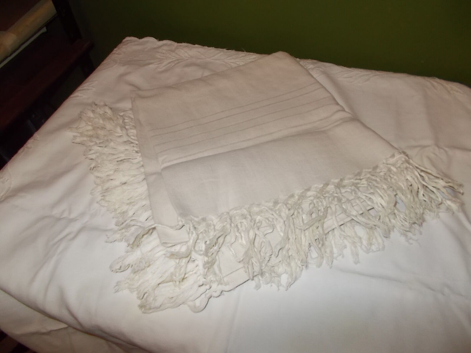 Linen cotton tablecloth