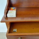 Small vintage desk/console in wood - Louis XVI style - 1 drawer