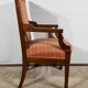 Fauteuil en Acajou Massif, époque Directoire – Début XIXe