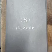 de Sede DS-7 Ecksofa mit Hocker in grauem Leder