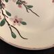 5 assiettes à dessert Digoin Sarreguemines, modèle Aigues Vives, 1940