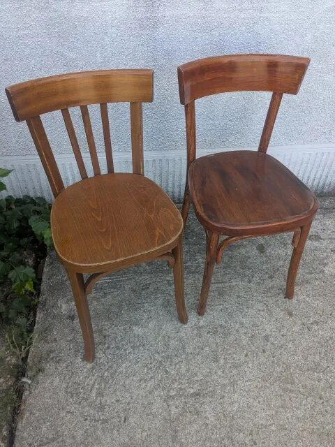Paire de chaises bistrot