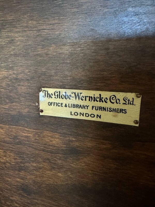 Bibliothèque Globe Wernicke originale