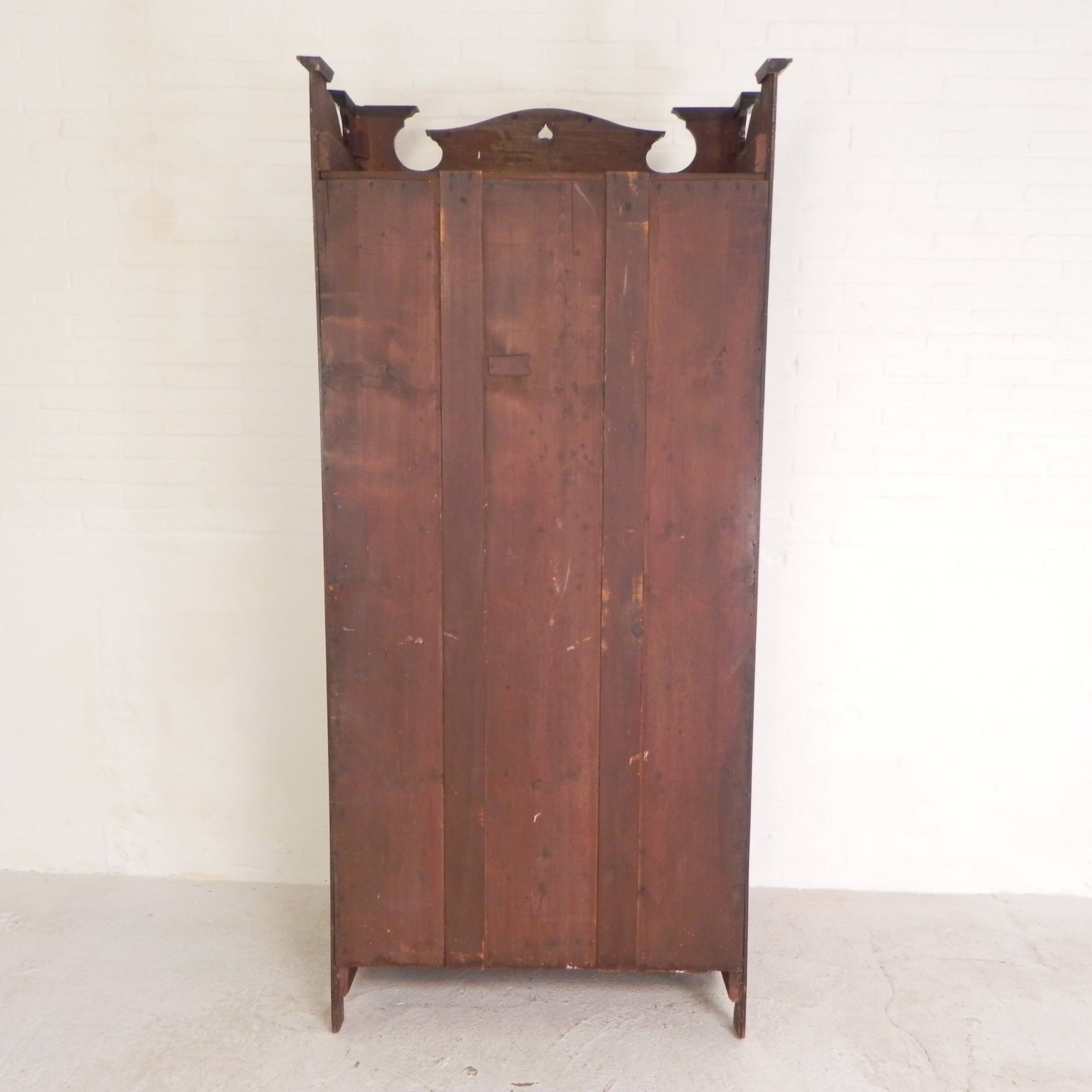 Art Nouveau wardrobe, hanging cupboard