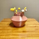Vase céramique scandinave entièrement fait à la main