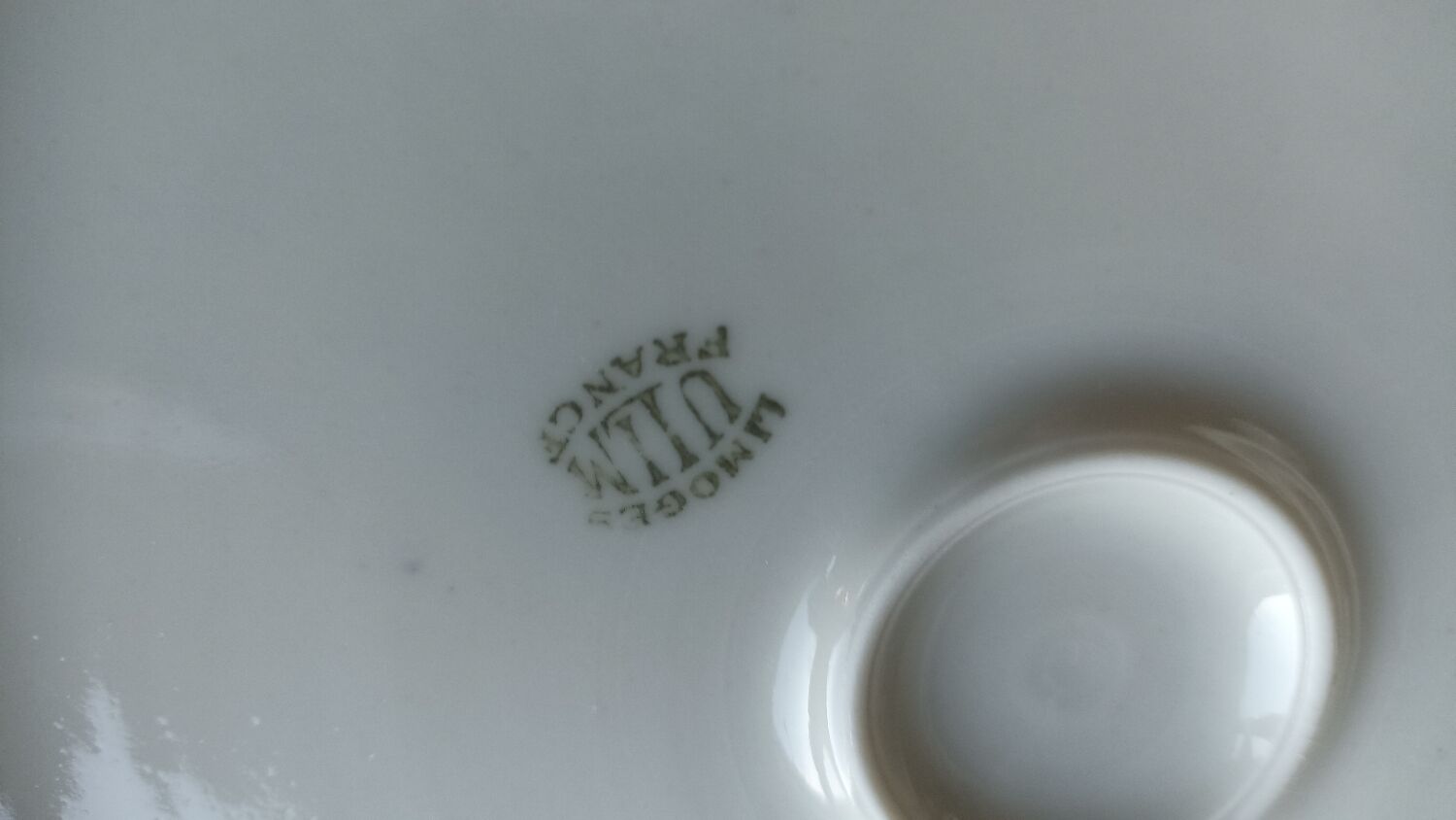 Play hollow art deco by ULIM in Limoges porcelain