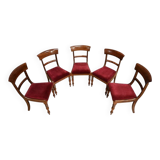 Set of 5 Mahogany Chairs, Victorian Period, England – Part 2
